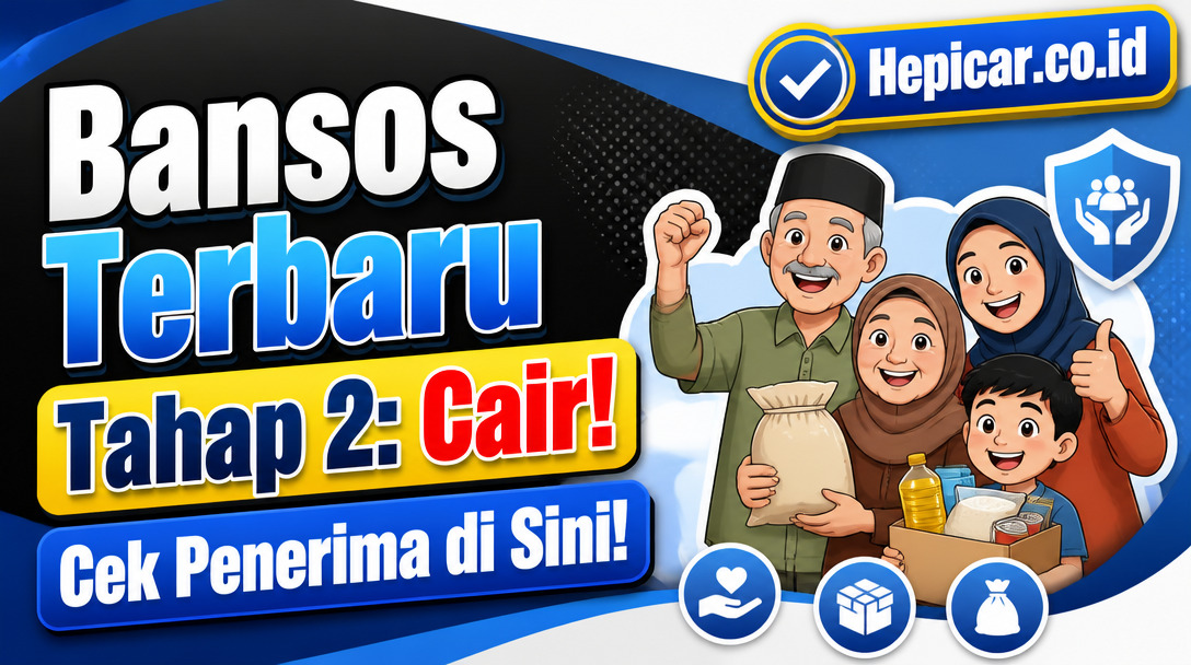 Bansos Terbaru Tahap 2: Cair! Cek Penerima di Sini!