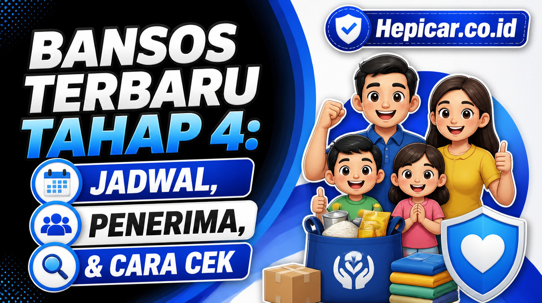 Bansos Terbaru Tahap 4: Jadwal, Penerima, & Cara Cek