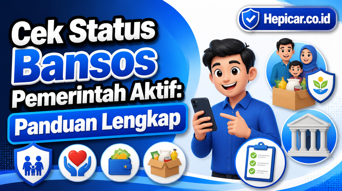 Cek Status Bansos Pemerintah Aktif: Panduan Lengkap
