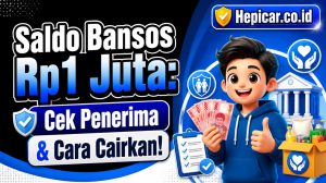 Saldo Bansos Rp1 Juta: Cek Penerima & Cara Cairkan!